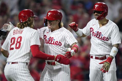 The <strong>Phillies</strong> also clinched the top wild-card seed and will host all games in the second year of the NL wild-card series. . Phillies post season grand slams